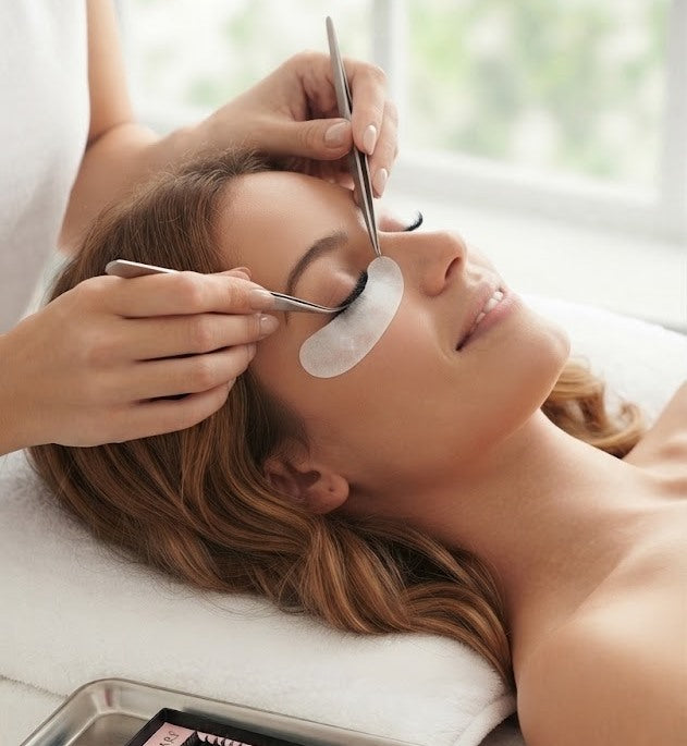 W-Shaped Bloom Eyelash Extension Tray