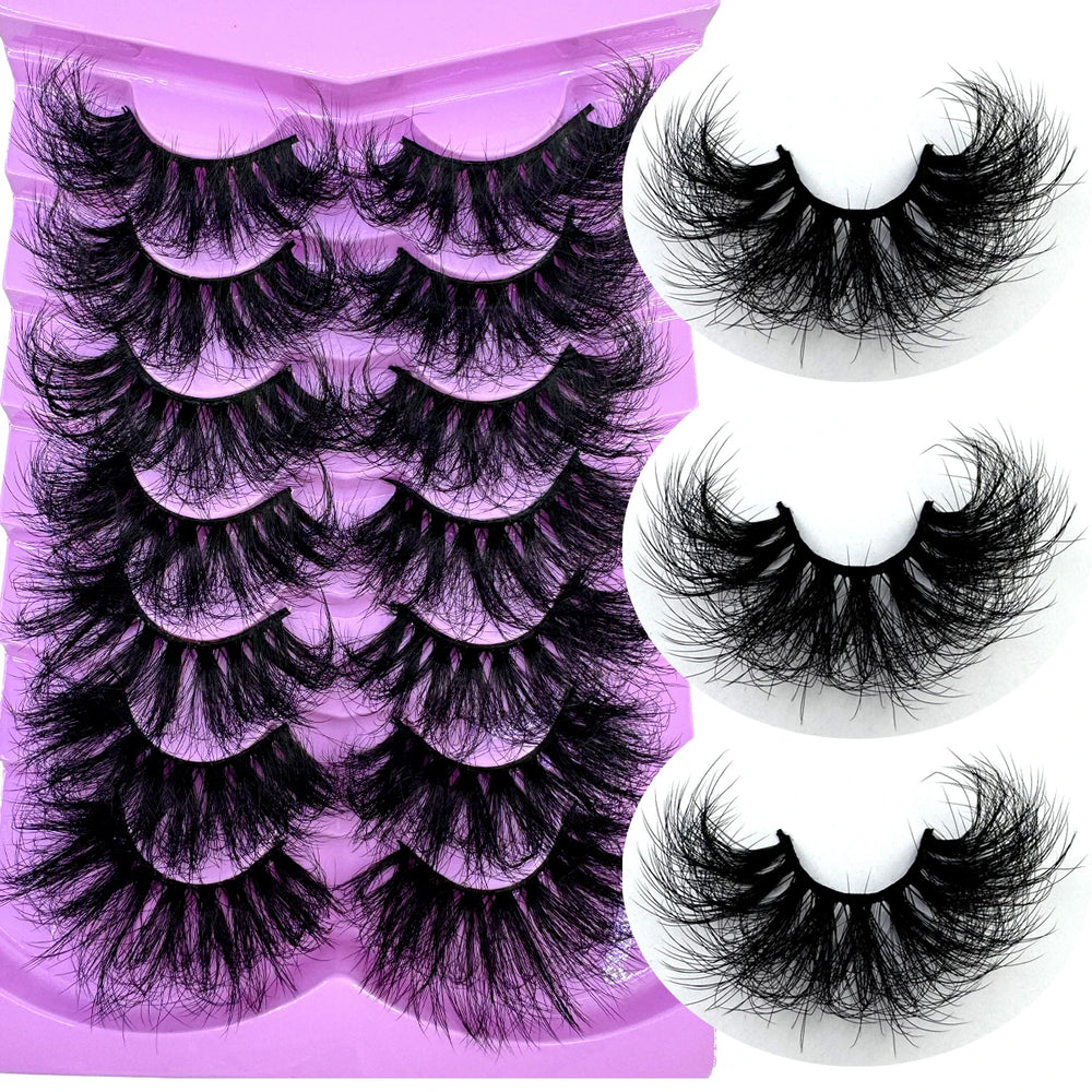 Fluffy 3D Mink False Eyelashes