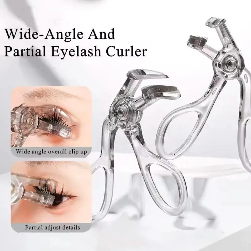 Dual-Type Eyelash Curler with Comb