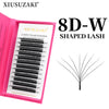 W-Shaped Bloom Eyelash Extension Tray