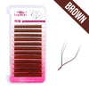 Brown YY Curl Eyelash Extension Tray