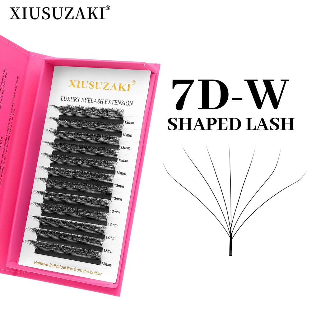 W-Shaped Bloom Eyelash Extension Tray
