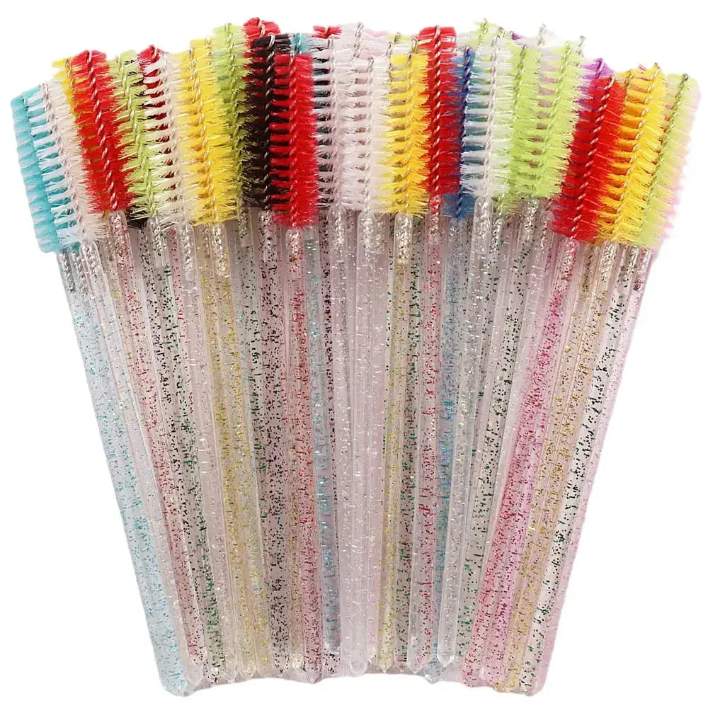 Disposable Crystal Eyelash Brush Combs