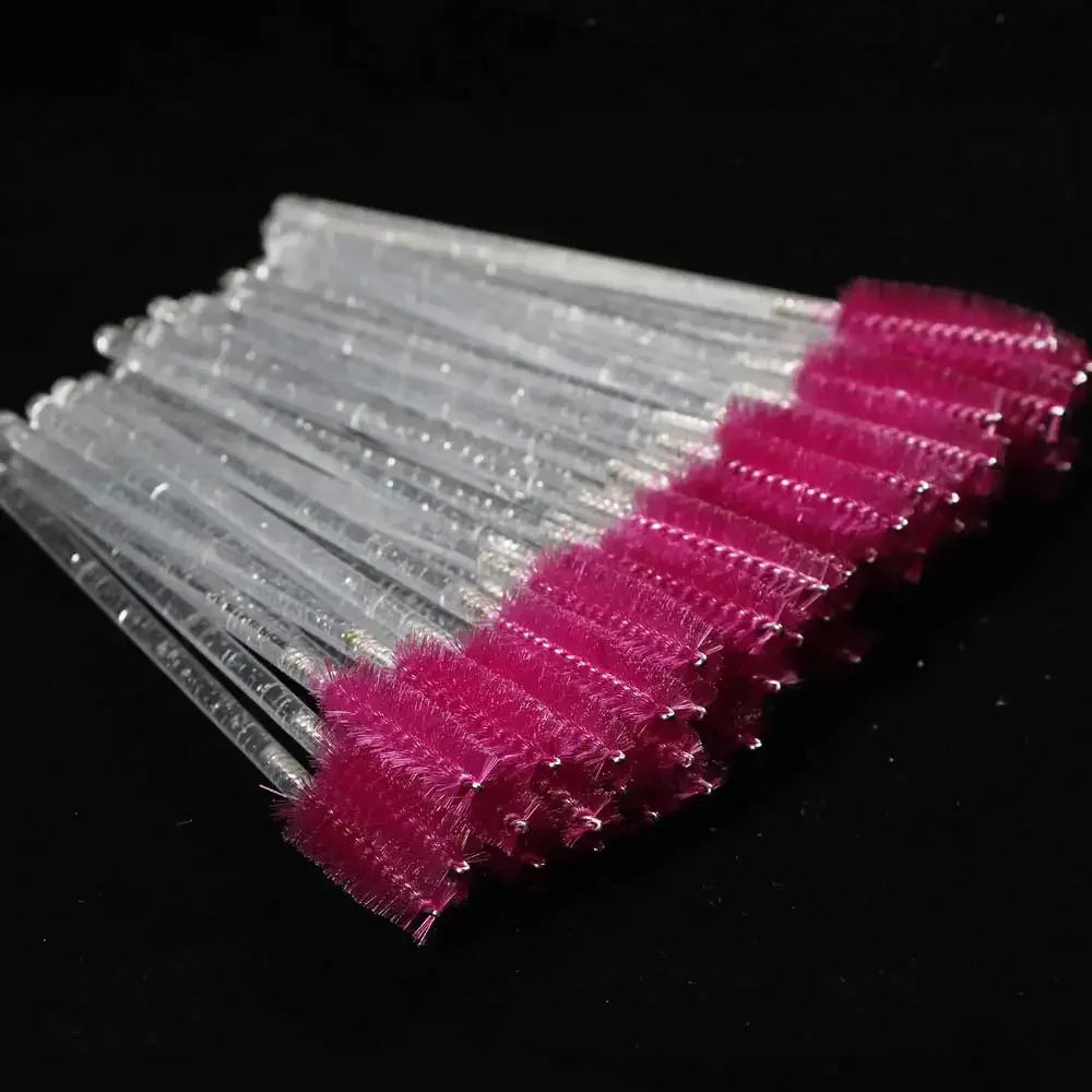 Disposable Crystal Eyelash Brush Combs