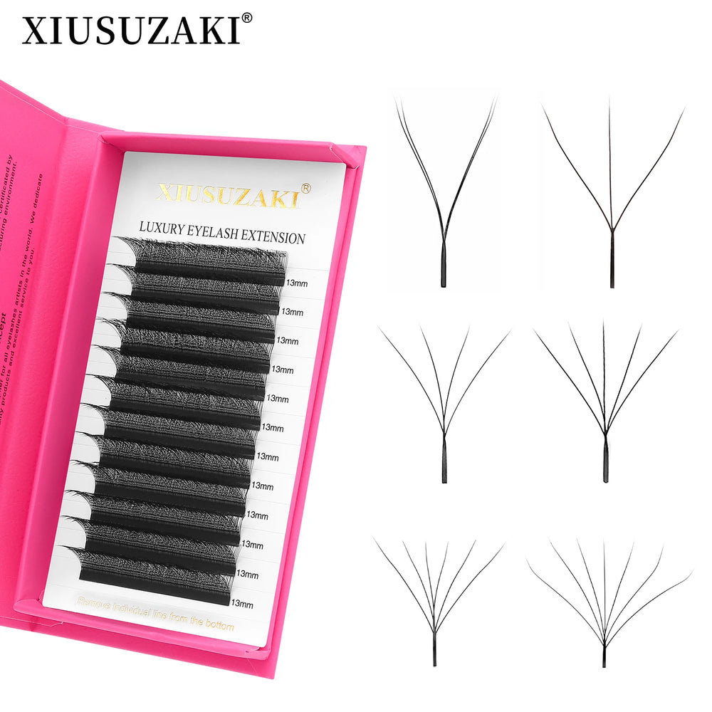 W-Shaped Bloom Eyelash Extension Tray