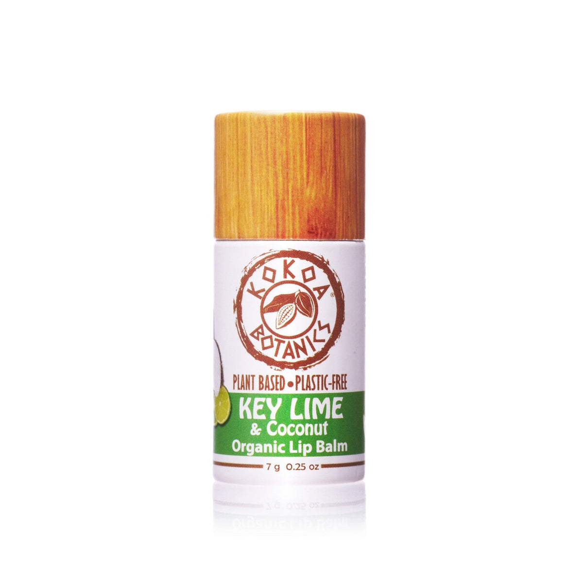 Key Lime - All Natural Lip Balm - Vegan - Plastic Free .25 oz