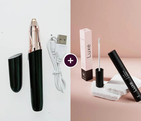 The Brow Duo: Eyebrow Trimmer + Brow Serum